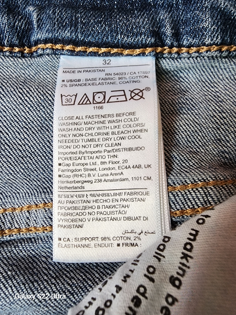 Banana Republic Blue Denim Jeans Women's 32 - Picture 4 of 5